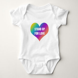 Opstaan voor liefde (regenboogkunst) romper