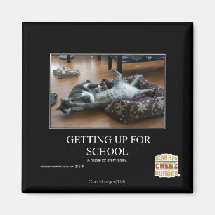 Opstaan voor school magneet