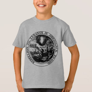 Opstand aan de zwarte/het wit van Posterized van T-shirt