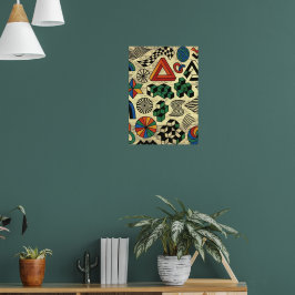 Opstandige Geometrieën Poster