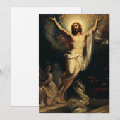 Opstanding van Christus door Robert Wilhelm Ekman Kaart (Voorkant / Achterkant)