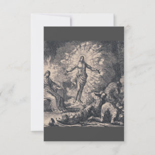 Opstanding van Jezus Christus door Jan Luyken Bedankkaart