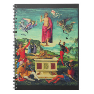 Opstanding van Jezus Christus door Raphael Notitieboek