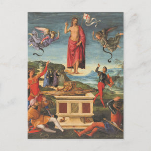 Opstanding van Jezus door Rafaël Briefkaart