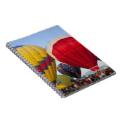 Opstarten van heteluchtballonnen notitieboek (Rechterzijde)