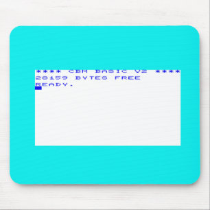 Opstartscherm Vic20 commodore Muismat