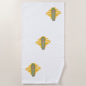 opstijgen en schijnen strandlaken (Voorkant)