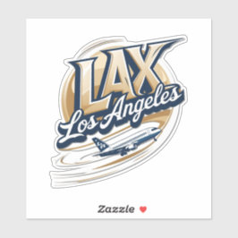 Opstijgen met deze LAX Airport Code Sticker
