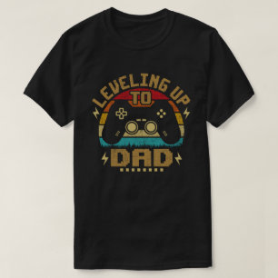 Opstijgend naar vader grappige gamen vader t-shirt