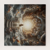 Opstijging naar het Licht Legpuzzel (Horizontaal)