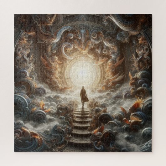 Opstijging naar het Licht Legpuzzel (Verticaal)