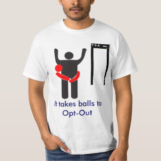 Opt-out TSA T-shirt
