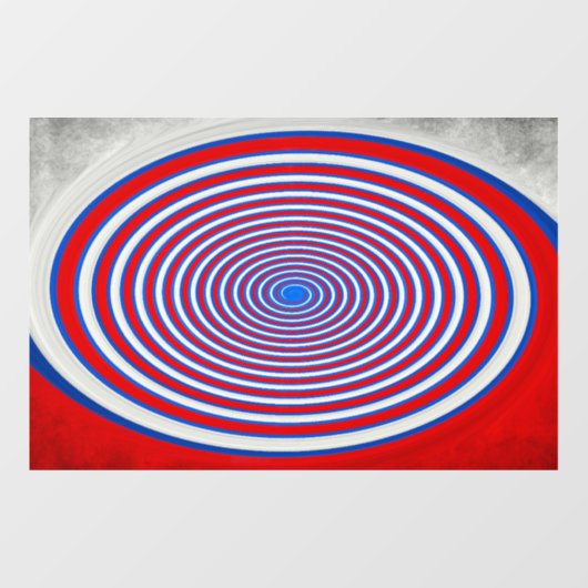 Optic Rings – Red Blue Window Decal (Vel)