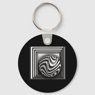Optica via Shapes Sleutelhanger