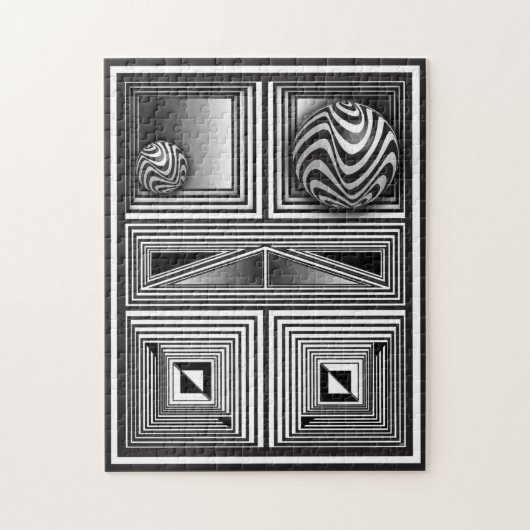 Optica via vormen legpuzzel (Verticaal)