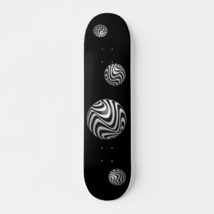 Optica via vormen skateboard