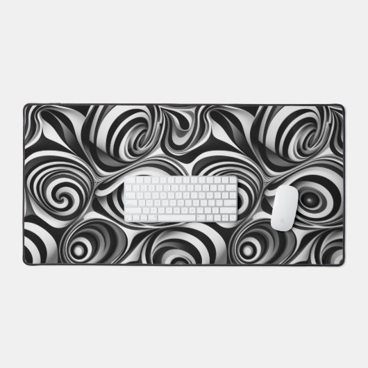 Optical Illusion Desk Mat (Keyboard & Muis)