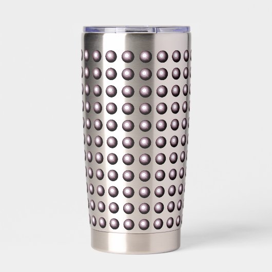 Optical Illusion Fun Robot Funny Robotics Geïsoleerde Drinkbeker (Voorkant)