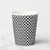 Optical Illusion Party Cups - set 2 Papieren Bekers (Voorkant)