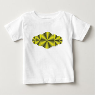 Optical Illusion Yellow Kind en Baby Light Shirt