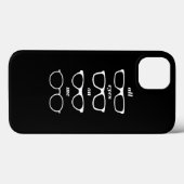 Opticiaanse ogen op glazen Opticien Case-Mate iPhone Case (Achterkant (horizontaal))