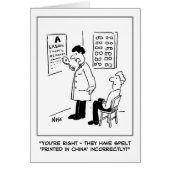 Opticien à l'épreuve des yeux (Devant)