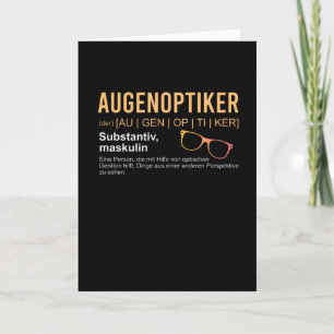 Opticien cadeau kaart