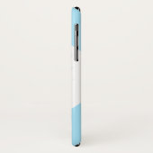 Opticien controleert het draaien op een optische w Case-Mate iPhone case (Achterkant/links)