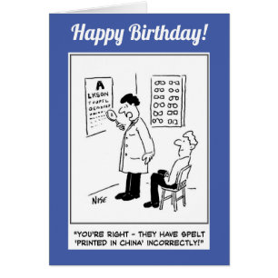 Opticien die een oogtest afgeeft