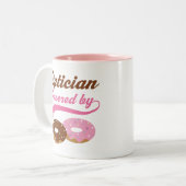 Opticien Funny Gift Tweekleurige Koffiemok (Voorkant links)