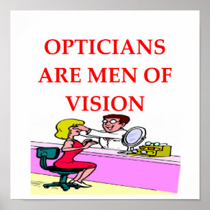 opticien poster