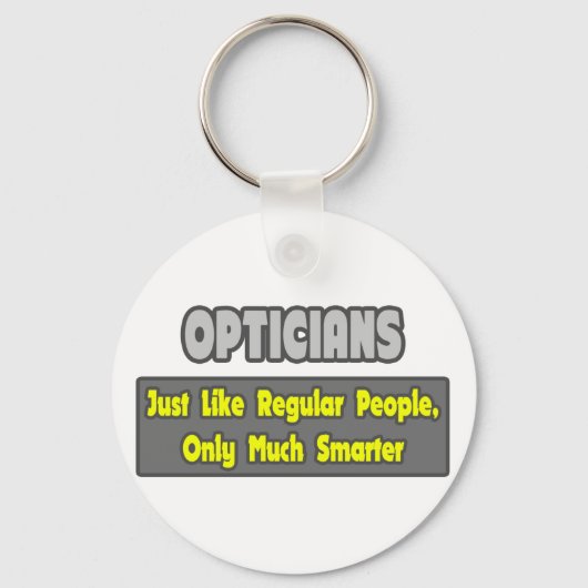 Opticiens ... Smarter Sleutelhanger (Voorkant)
