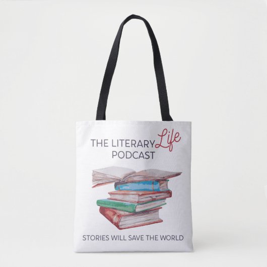 Optie 2 van het Literary Life Tas (Voorkant)