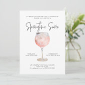 Optie 3: Uitnodiging Springtime Soiree (Staand voorkant)