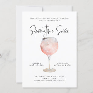 Optie 3: Uitnodiging Springtime Soiree