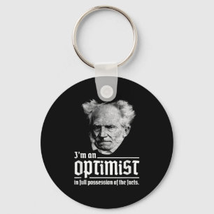 Optimist Arthur Schopenhauer Pessimisme P Sleutelhanger