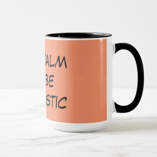 Optimistic Quote Coffee-Mok Mok (Rechts)