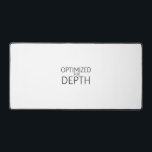 Optimized For Depth Minimalist Technical<br><div class="desc">Create a dedicated zone for deep work. This premium, expansive desk mat provides a high-contrast visual anchor for your setup, signaling that the current protocol is focused execution.</div>
