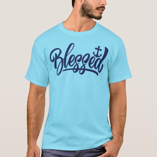 Option de couleur T-shirt bénie (Devant)