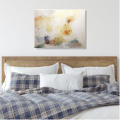 Optionele abstracte art "Old Money"-formaten besch Canvas Afdruk (Insitu (Slaapkamer))