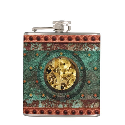 Options de flacon embouti Steampunk 1B (Devant)