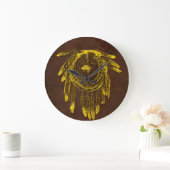 Options de horloges murales Buffalo Hide Shield 1 (Maison)