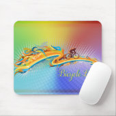 Options de tapis de souris Bicycle Love 1 (Avec souris)