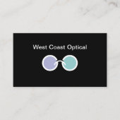 Optique ophtalmologiste Cartes de rendez-vous d'af (Devant)