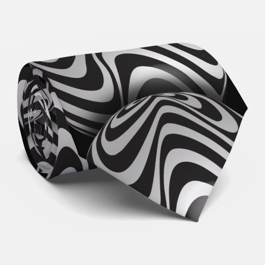 Optique via Cravate de formes (Roulé)