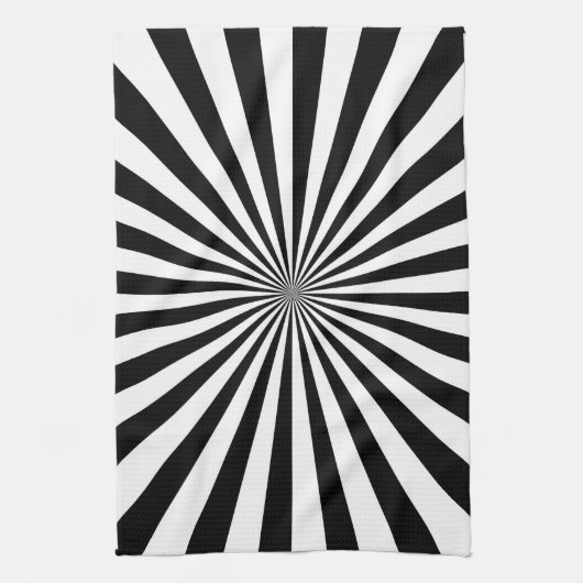 Optisch ontwerp van het draaiende wiel met zonnebr theedoek (Verticaal)