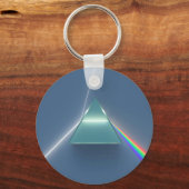 Optisch prisma reflecterend en reflecterend licht sleutelhanger (Voorkant)