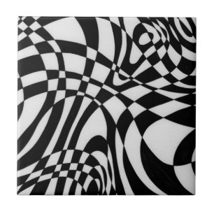 Optische #1 door Michael Moffa Tegeltje