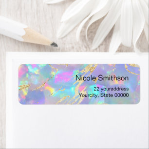 optische achtergrondlabels etiket