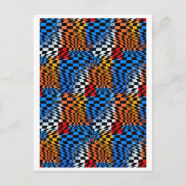 Optische drizzaninekaart briefkaart